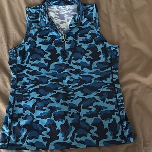 Kinona sleeveless golf shirt L